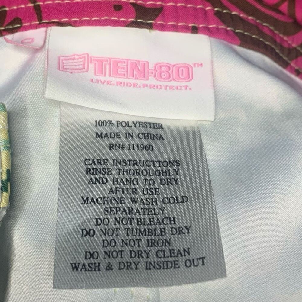 Women’s Ten-80 Kensington green Bermuda boardshorts size 9 - Picture 6 of 6